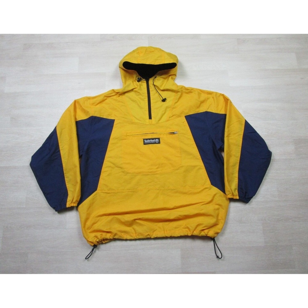 Vintage Timberland Performance Pullover Hooded Jacket (XL) Nylon Blend Outdoors